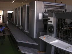 海德堡6色膠印機(jī)